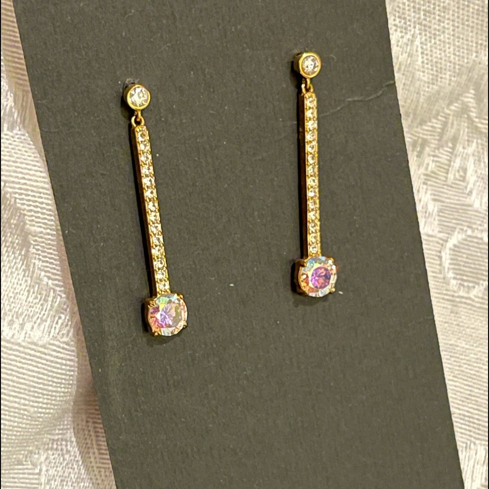 Kate Spade Drop CZ Earrings
